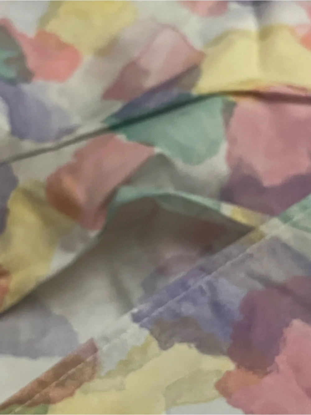 Wamsutta Pastel Watercolor standard pillow sham